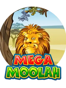 Mega Moolah slot at Seven Casino